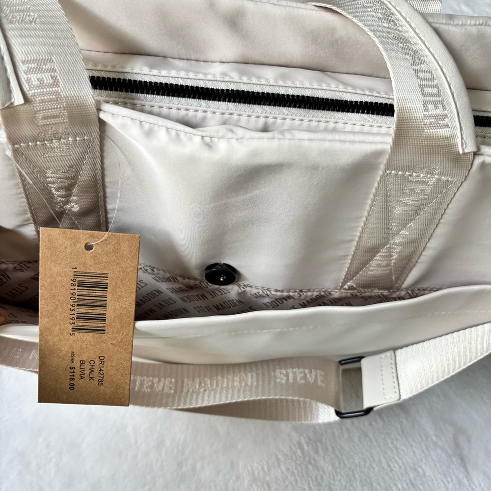 STEVE MADDEN Blivia Nylon 2-Piece Tote Handbag Set - Picture 8 of 16